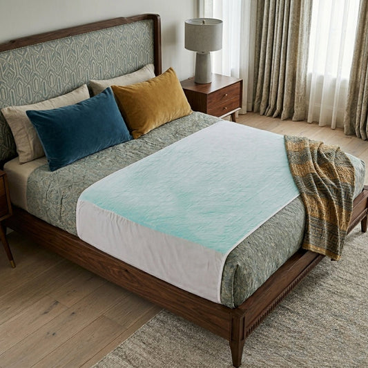 Protector de Cama Reutilizable de 4 Capas Absorbentes - Juby Care