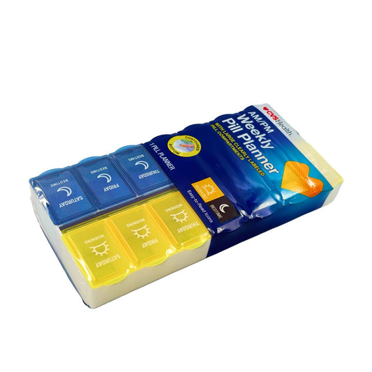 Pastillero con iconos día y noche - Juby Care